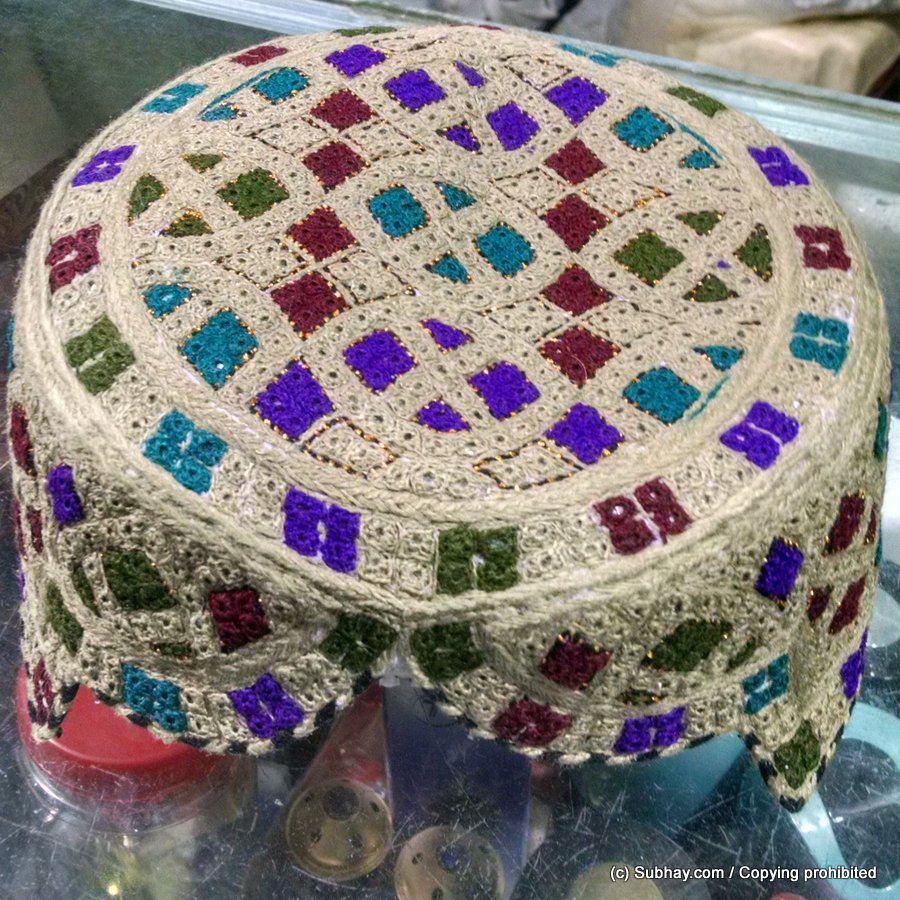 Yaqoobi Tando Adam / Zardari Sindhi Cap / Topi (Hand Made) MK-259